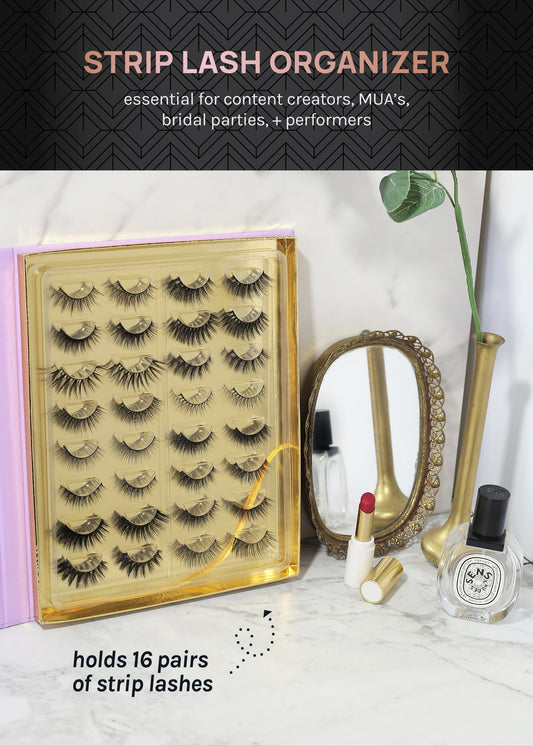 AOA Pro Eyelash Book - Purple