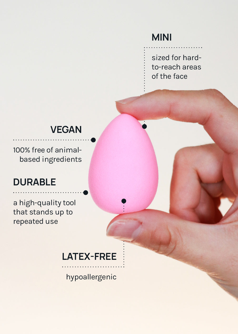 Paw Paw: Mini Super Soft Wonder Blender - Teardrop
