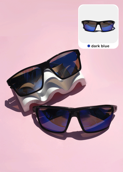 Rectangular Sporty Shades