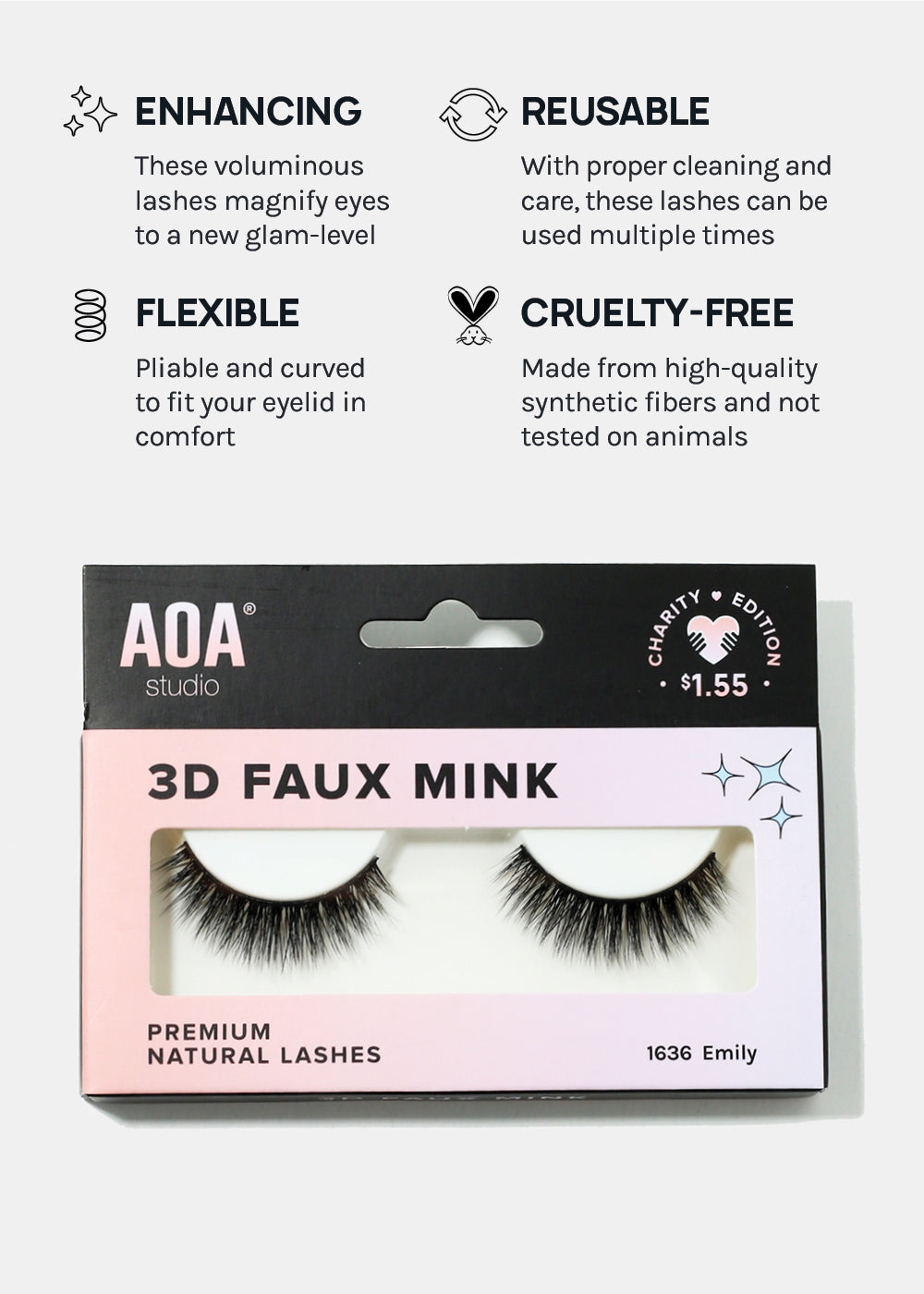 Paw Paw: 3D Faux Mink Lashes - Emily
