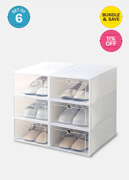 Official Key Items Stackable Shoe Storage Boxes