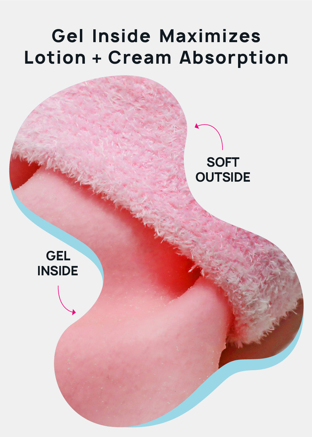 A+ Gel Lined Moisturizing Spa Sock
