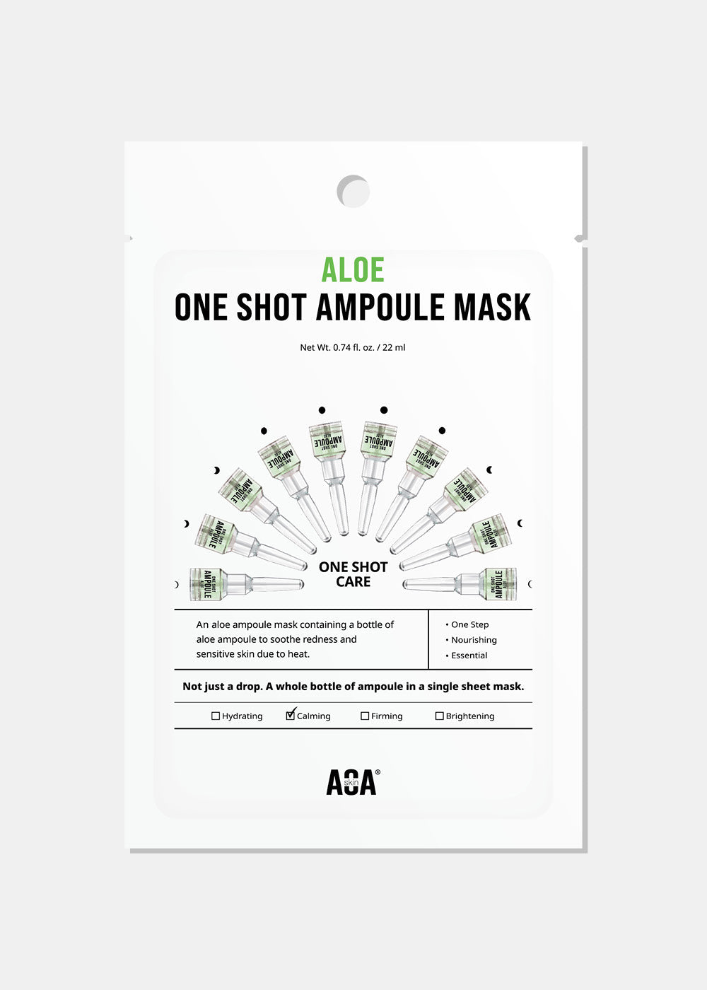 AOA Skin Aloe One Shot Ampoule Mask