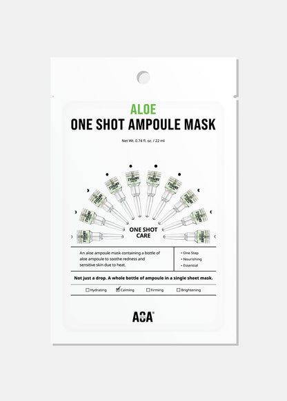 AOA Skin Aloe One Shot Ampoule Mask