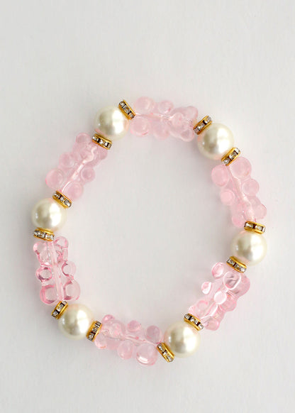 Gummy Bear & Pearl Bracelet