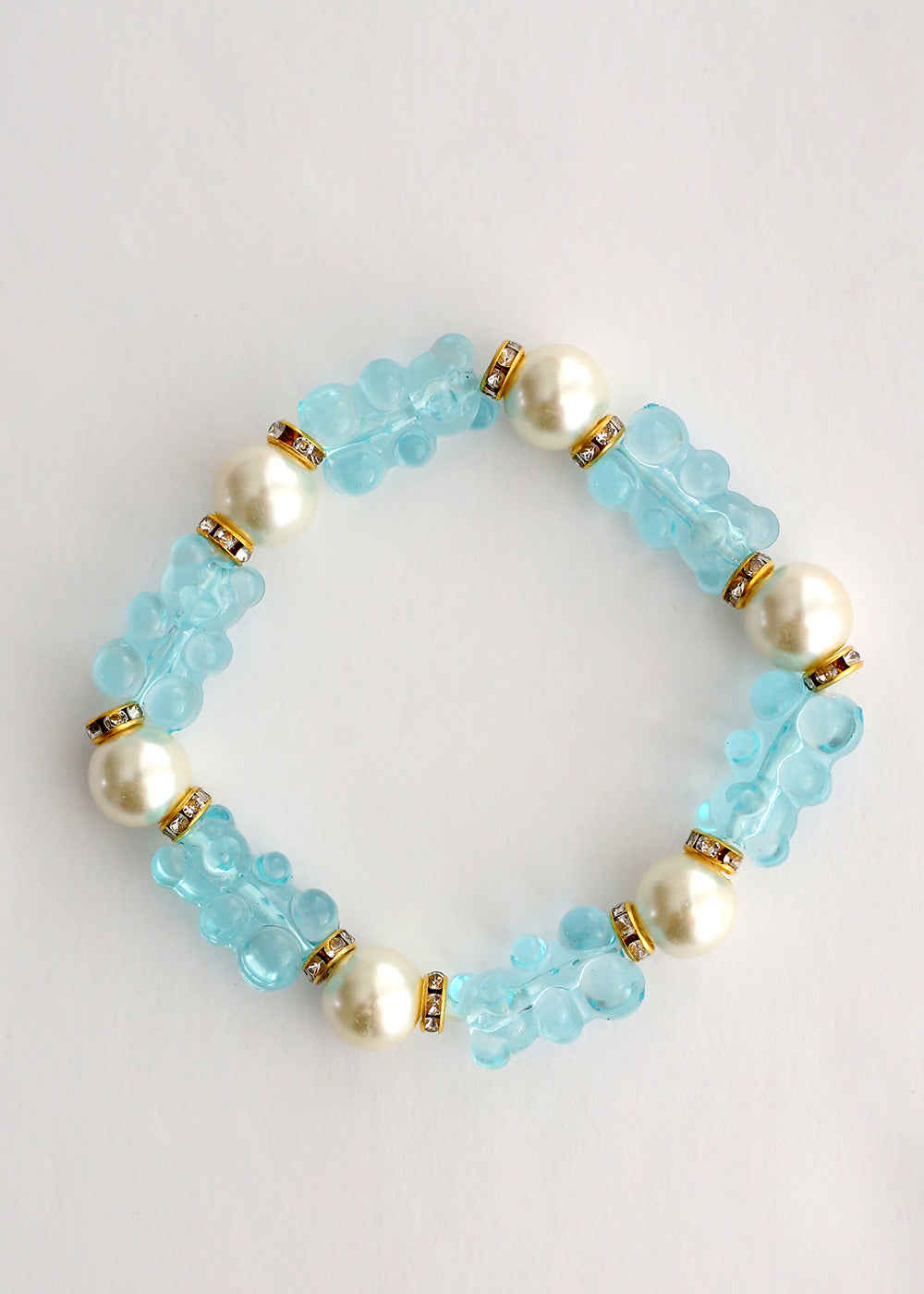 Gummy Bear & Pearl Bracelet