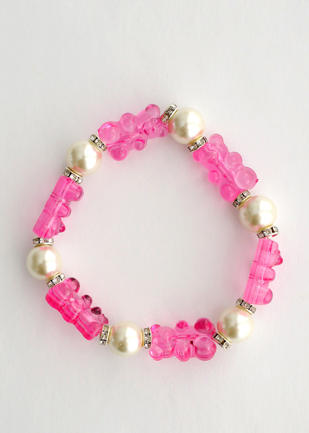 Gummy Bear & Pearl Bracelet