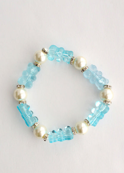 Gummy Bear & Pearl Bracelet