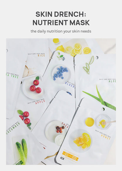 AOA Skin Blueberry Daily Care Sheet Mask