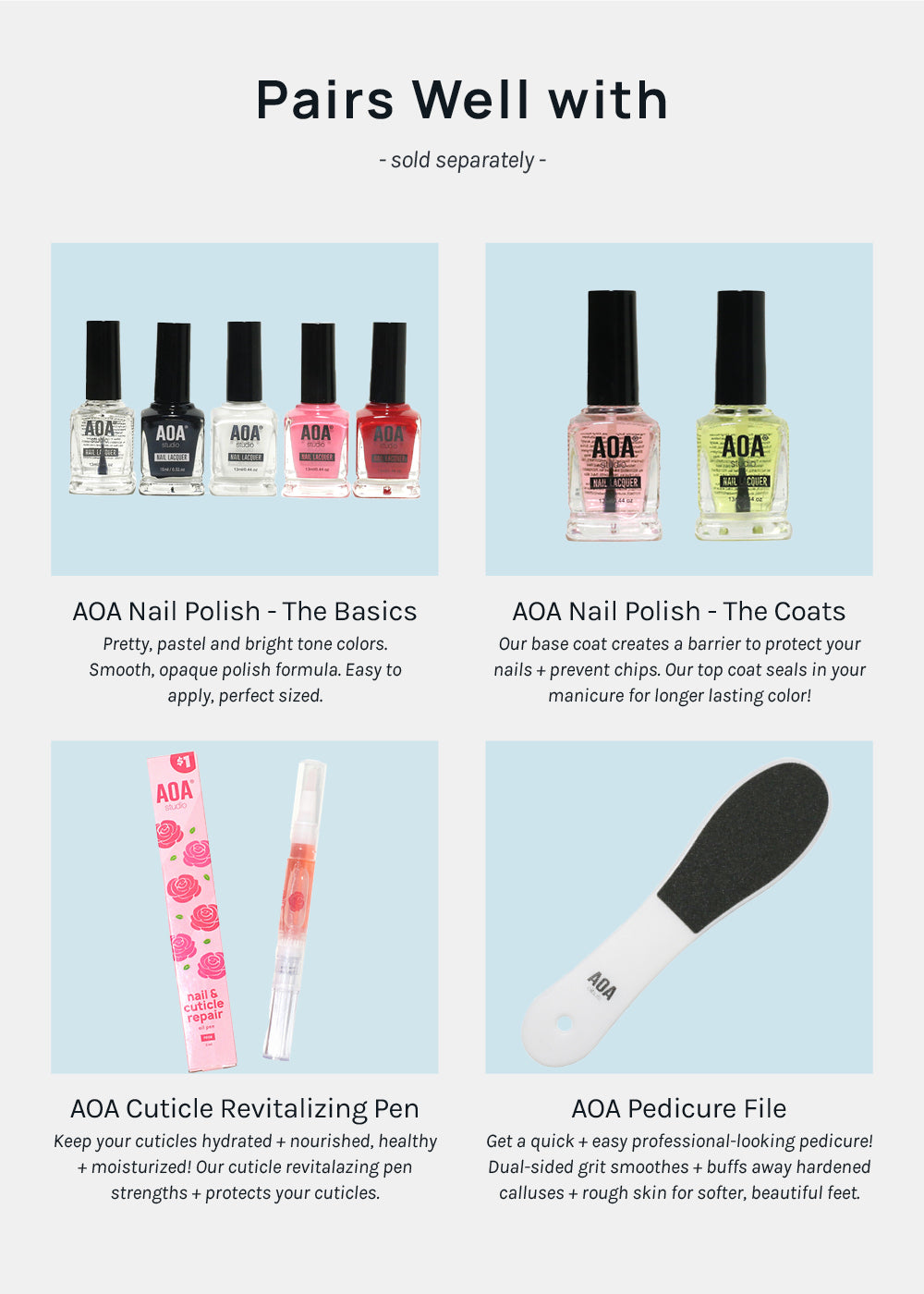 AOA Toe Spacers - Round