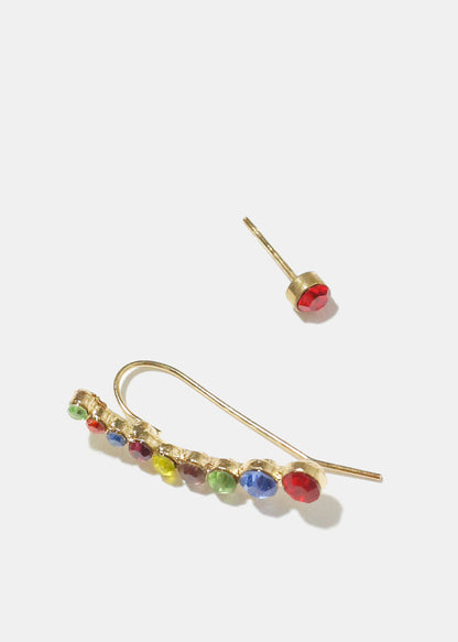Rhinestone Ear Cuff Set