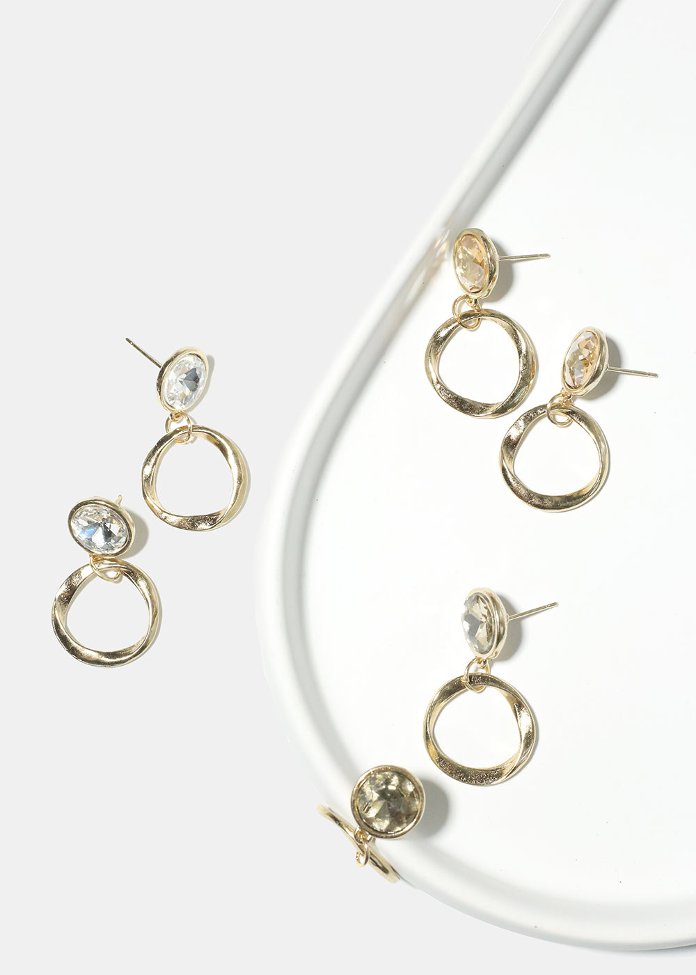 Circle Dangle Earrings