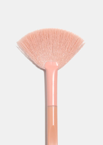 AOA Matte Rose Single Brush – F17 Fan Brush
