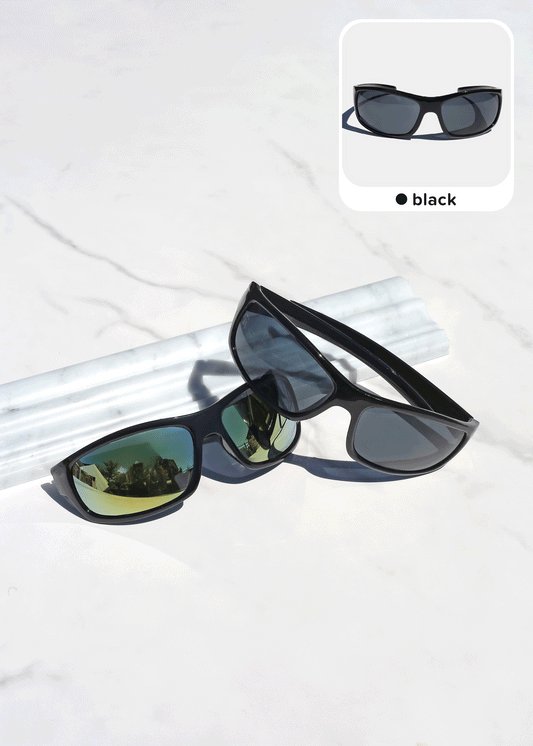 Rectangular Framed Sunglasses