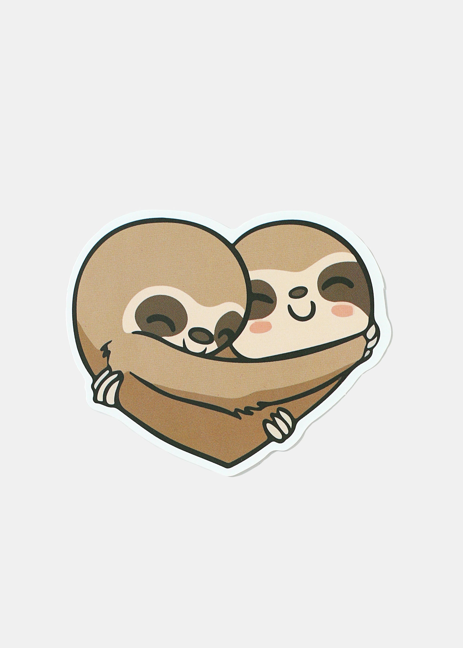 Official Key Items Sticker - Hugging Sloths