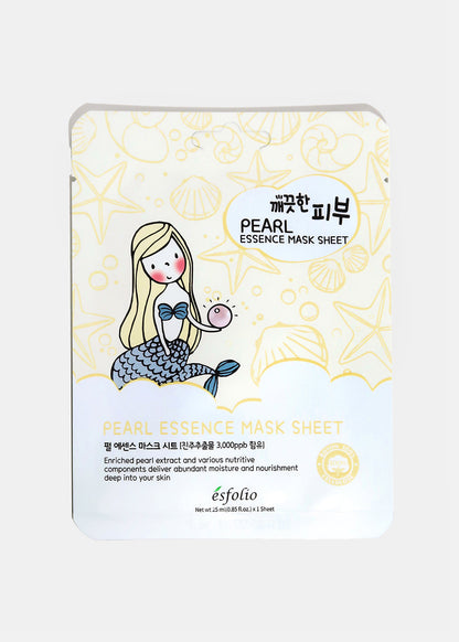 ESFOLIO Essence Mask Sheet - Pearl