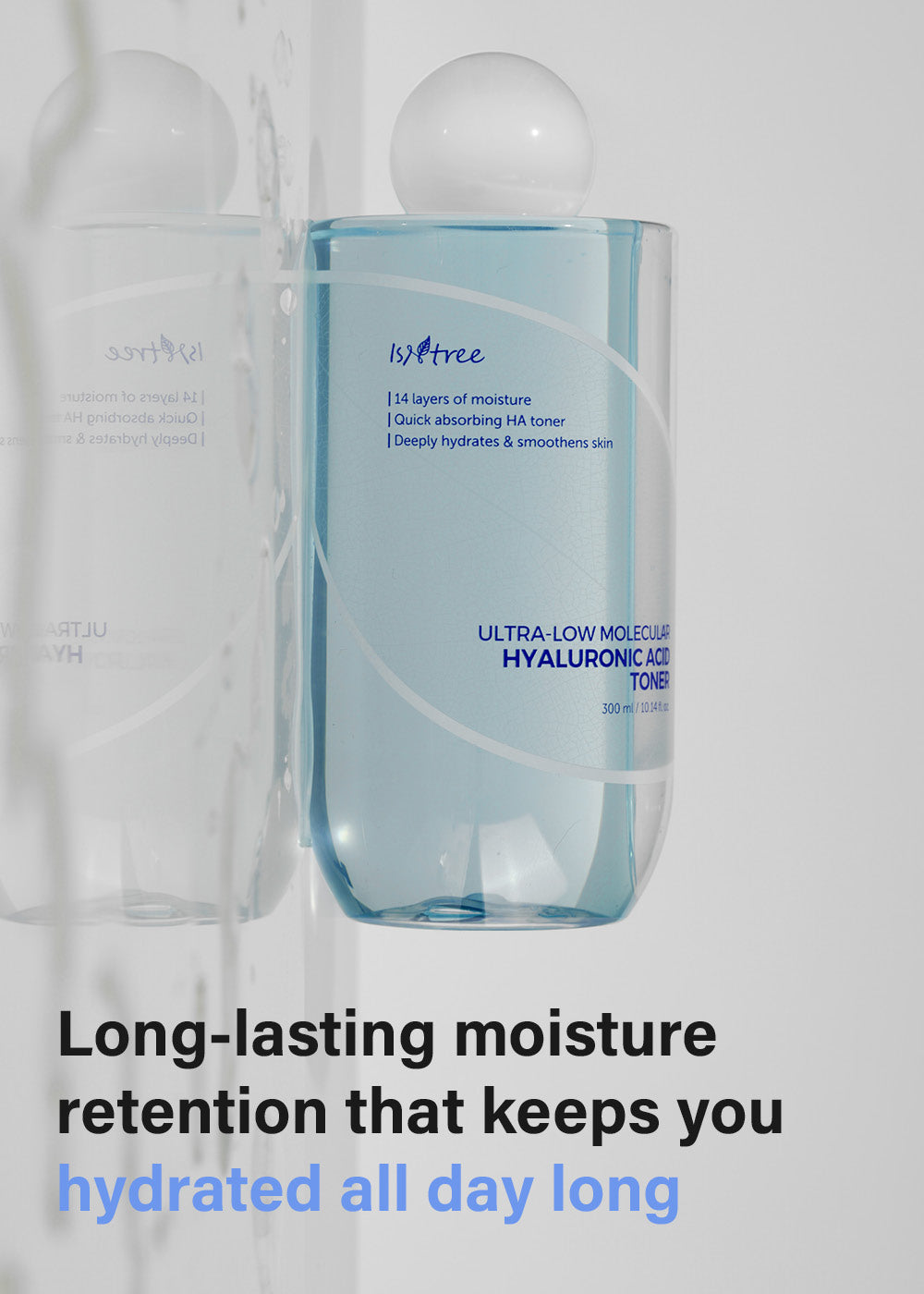 Isntree Ultra-Low Molecular Hyaluronic Acid Toner 300ml