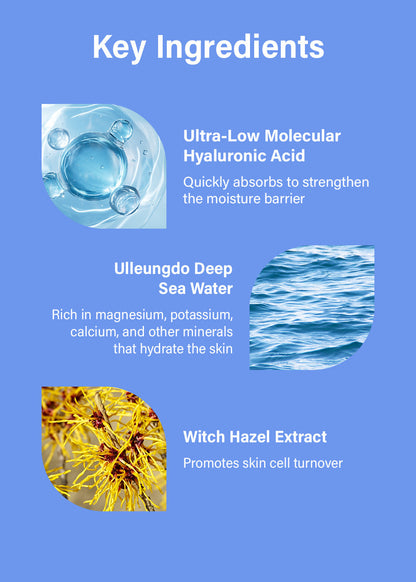 Isntree Ultra-Low Molecular Hyaluronic Acid Toner 300ml