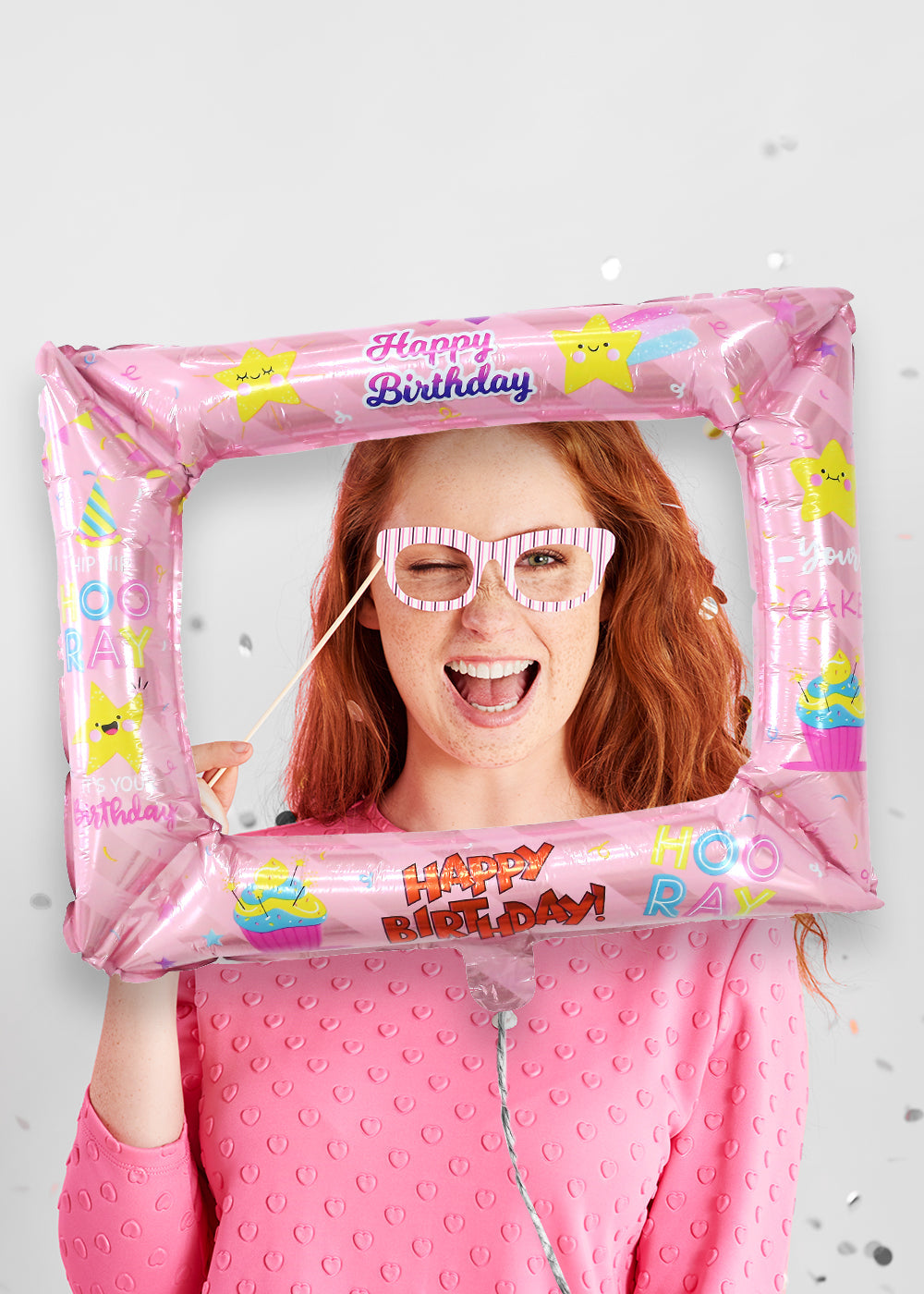 Official Key Items Birthday Photo Booth Balloon