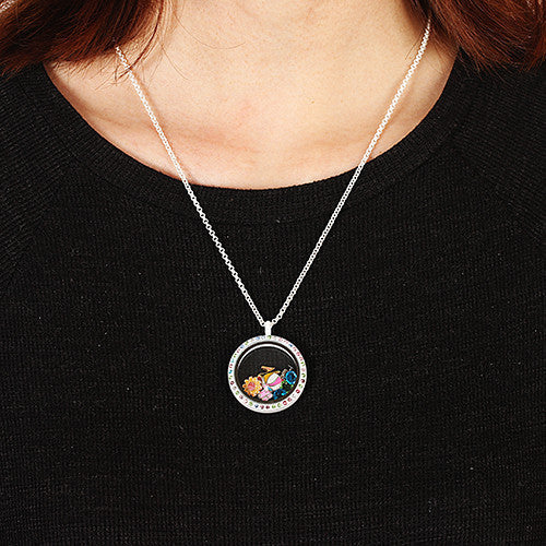 Best Friends Right Half-Heart Locket Charm