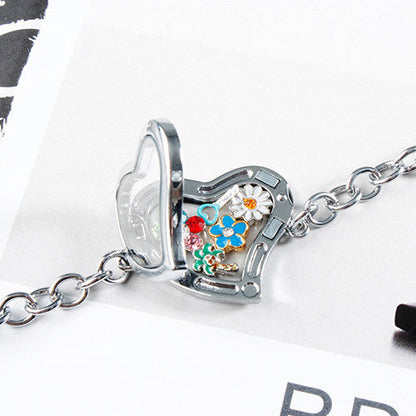 Daisy Locket Charm