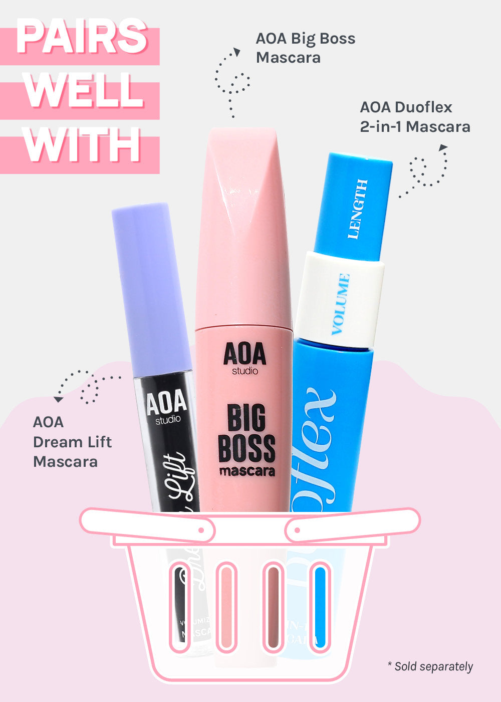 AOA Lash Separating Comb
