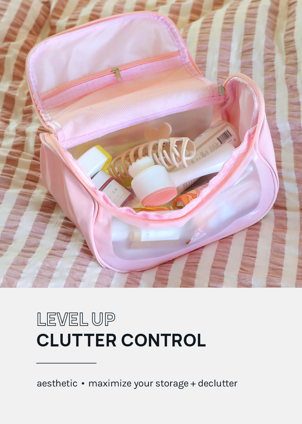 a2o Lab Leak-Proof Toiletry Bag