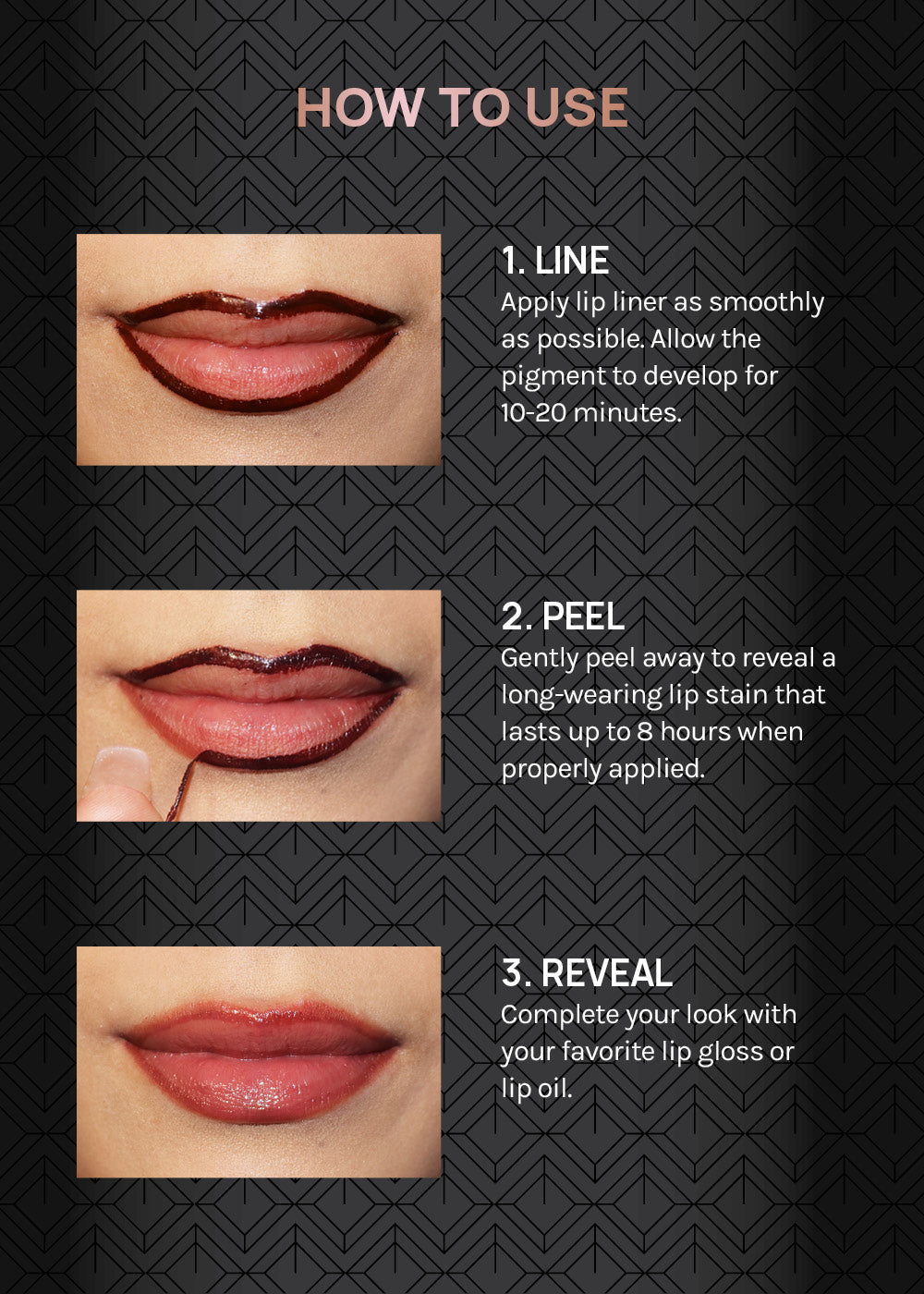 AOA Pro Lip Liner Peel-Off Tattoo