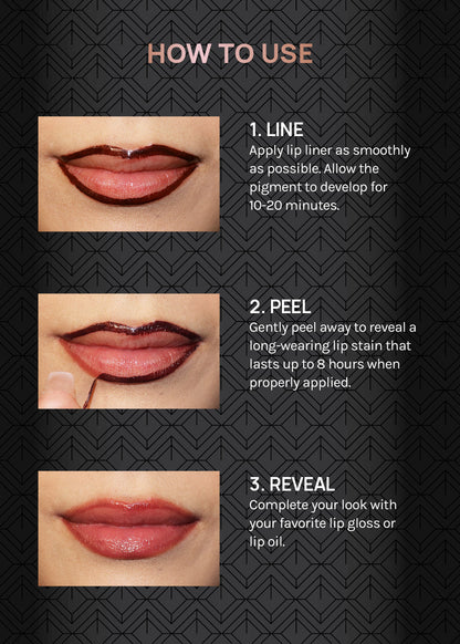 AOA Pro Lip Liner Peel-Off Tattoo