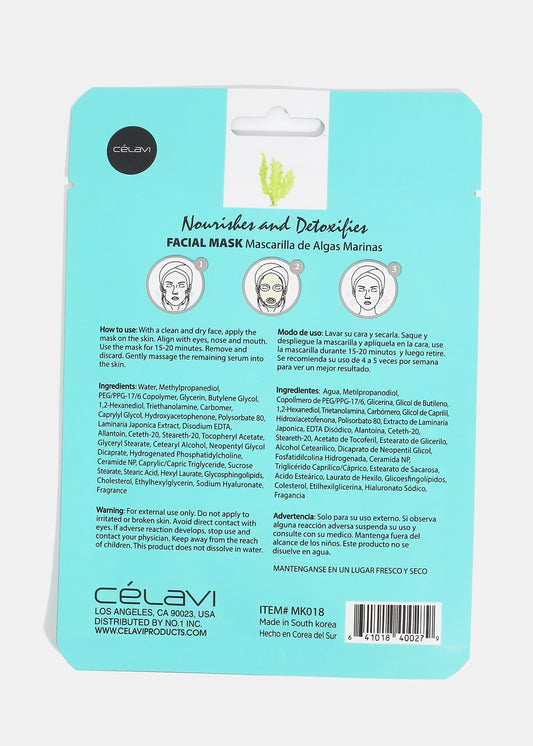 Celavi Seaweed Sheet Mask