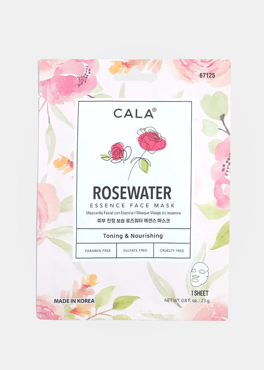 CALA Rosewater Essence Face Mask - 1 Sheet