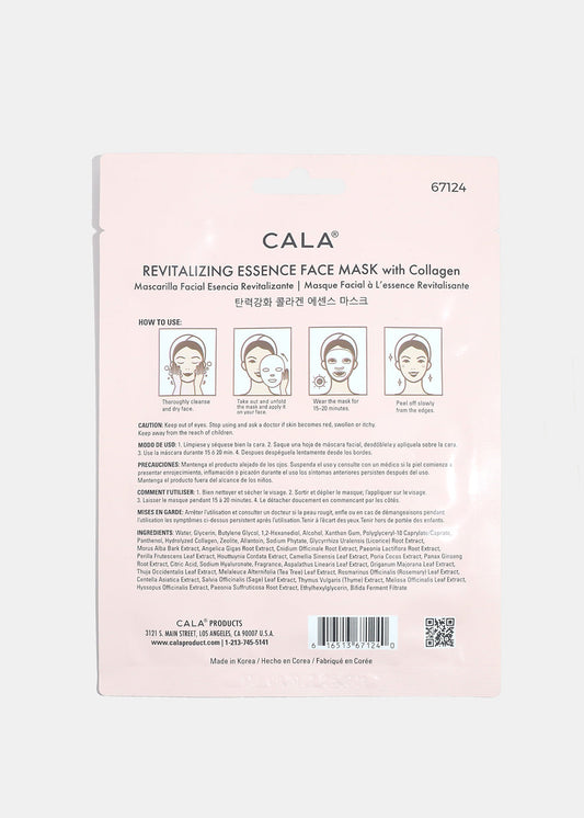 CALA Revitalizing Essence Face Mask with Collagen - 1 Sheet