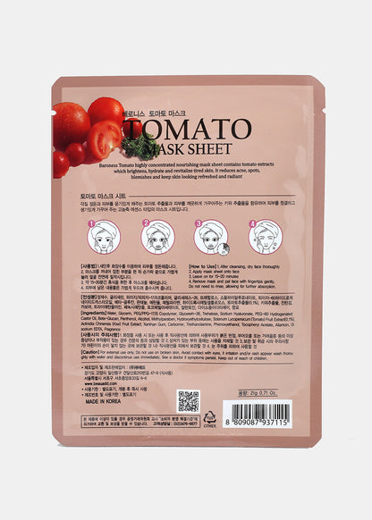 Baroness Sheet Mask- Tomato