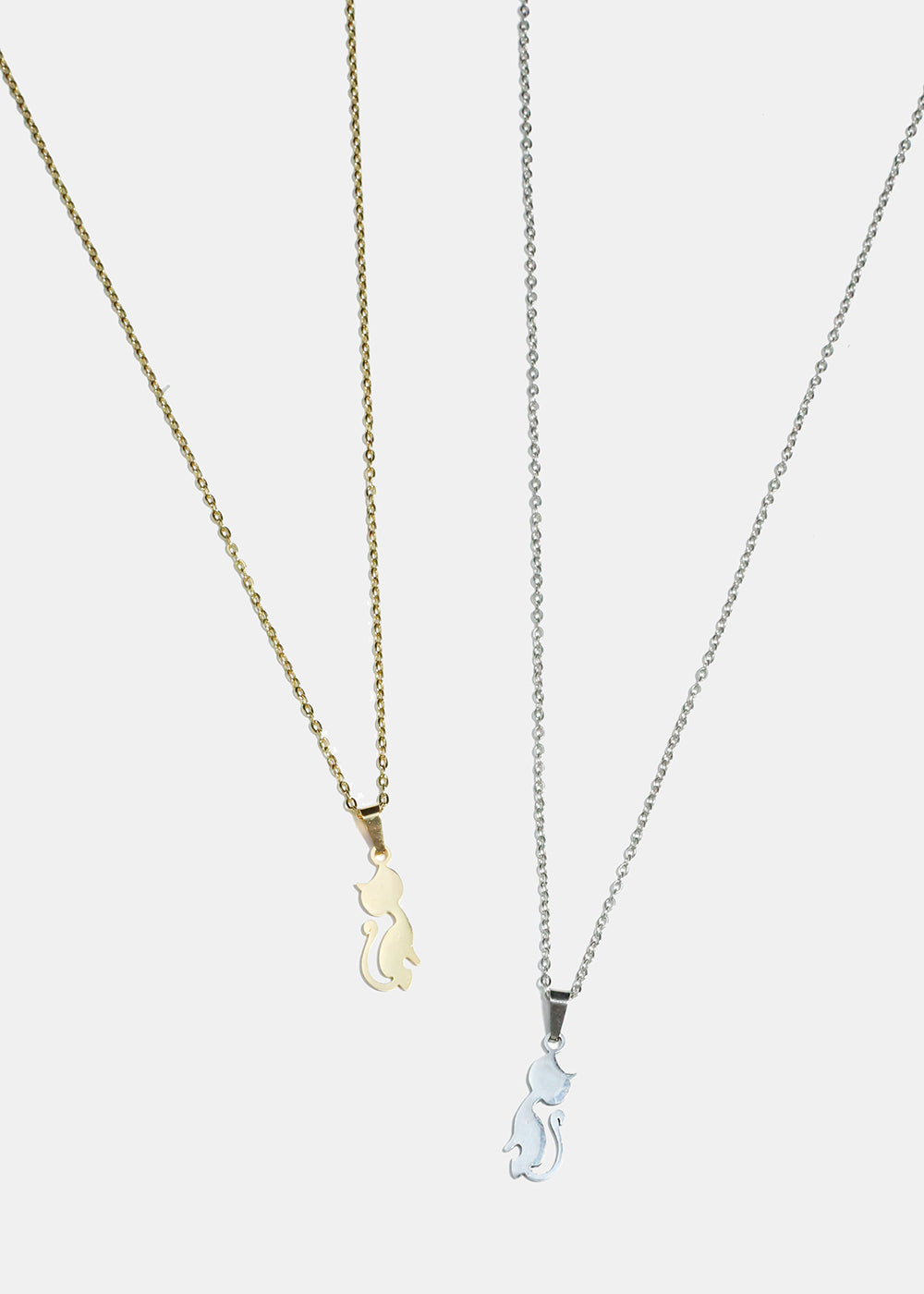 Cat Charm Necklace
