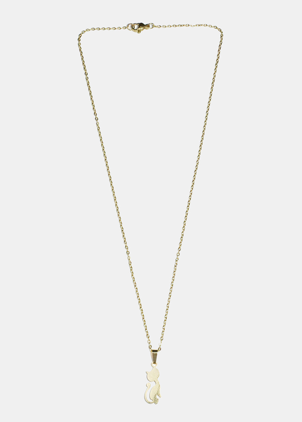 Cat Charm Necklace