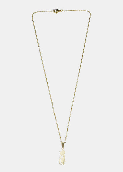 Cat Charm Necklace