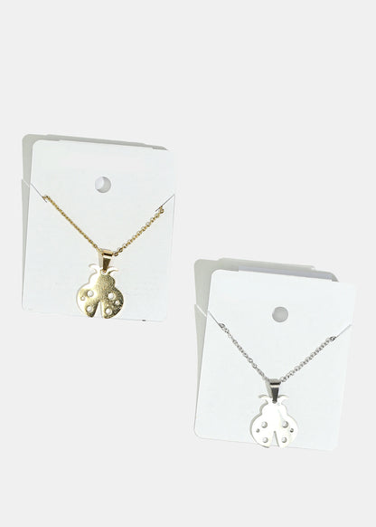 Ladybug Charm Necklace