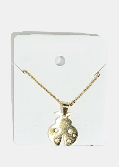 Ladybug Charm Necklace