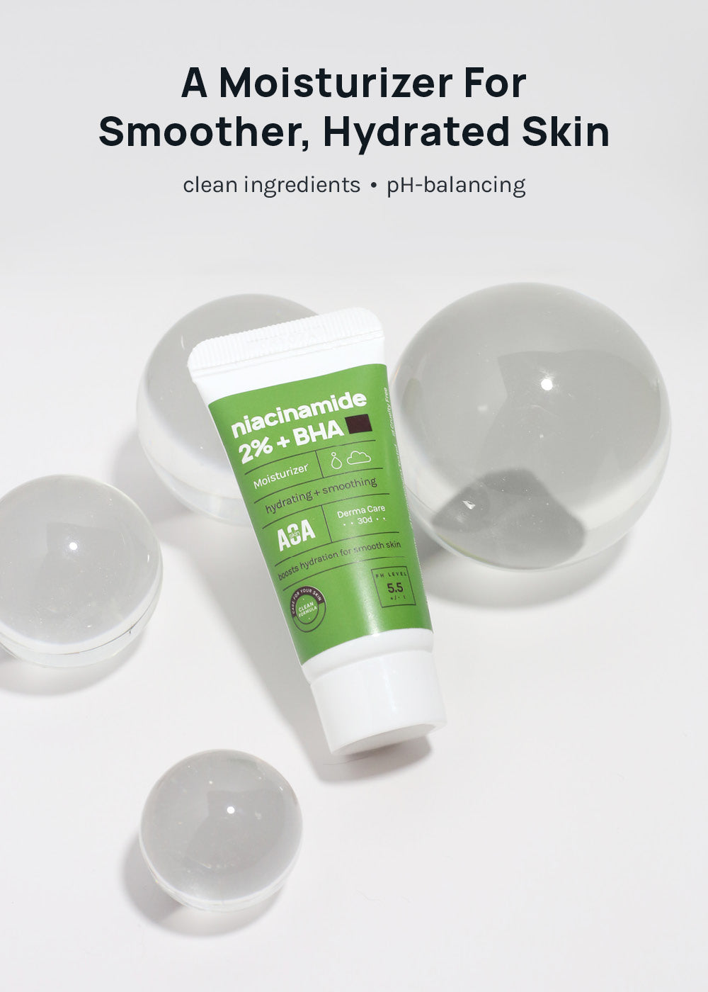 AOA Skin Niacinamide 2% + BHA Moisturizer 20ml