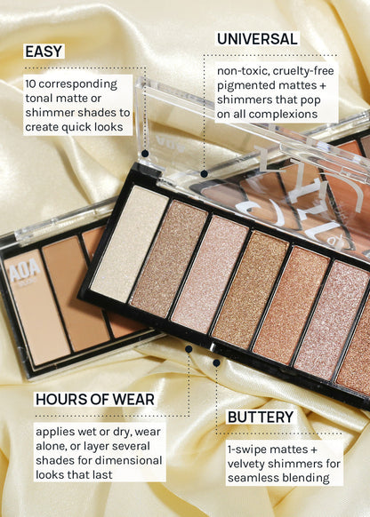 AOA The Nude Story 10-Color Eyeshadow Palette