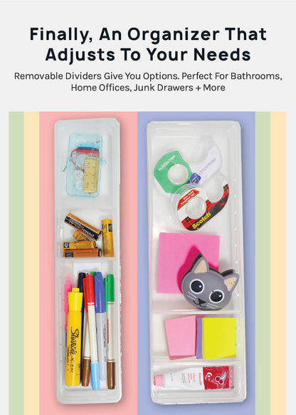 Official Key Items- Drawer Organizers with Dividers