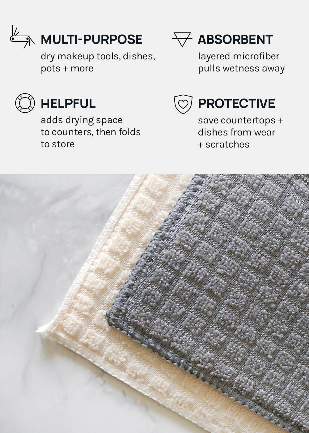 Official Key Items Brush Drying Mat
