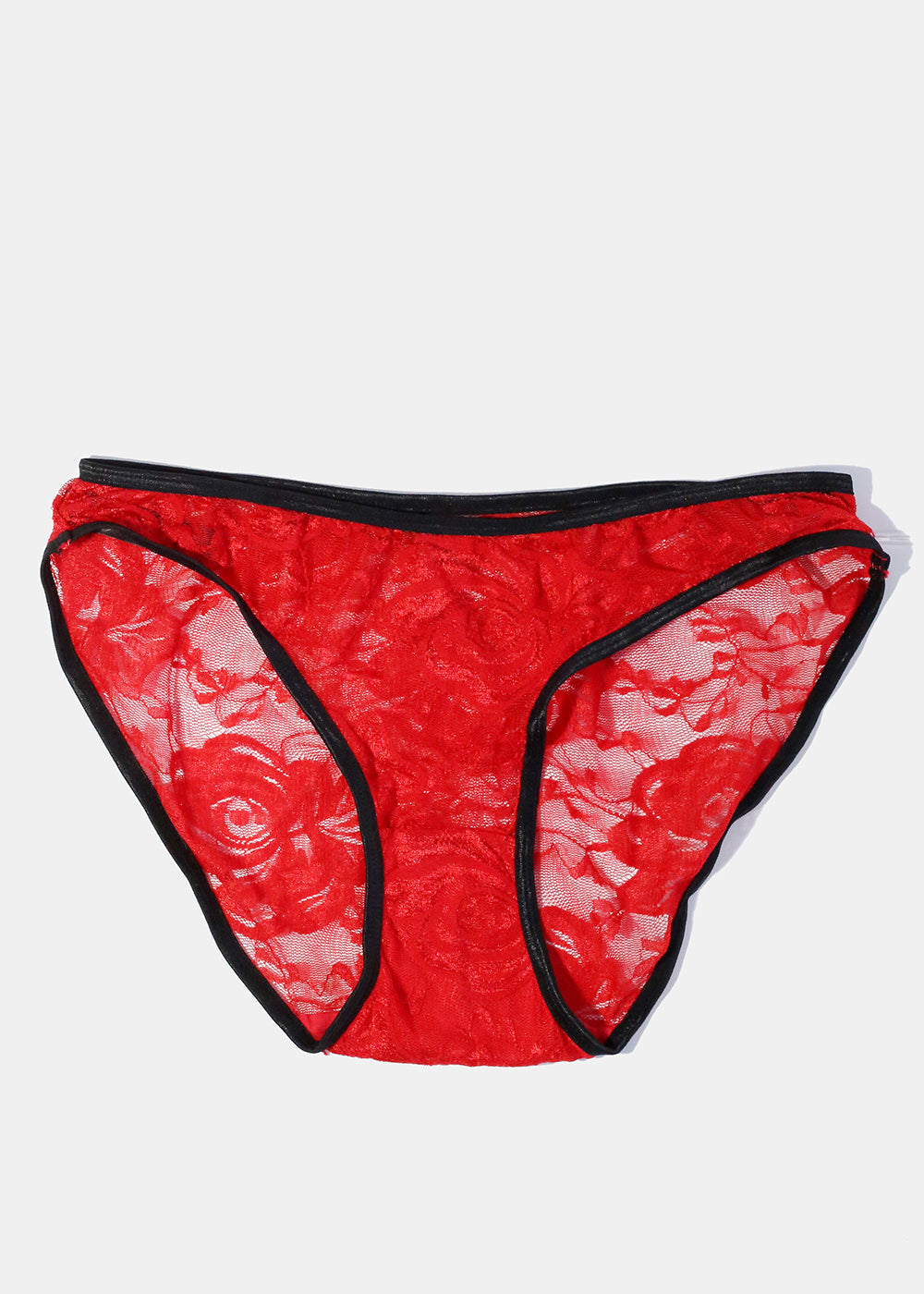 Red Lace Panty