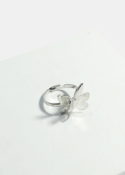 Butterfly Stainless Steel Ring