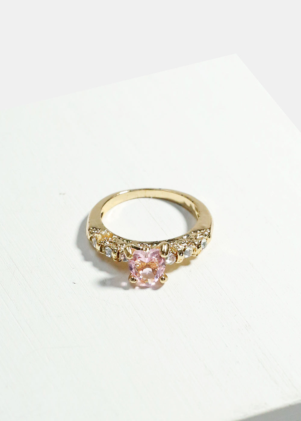 Heart Rhinestone Ring