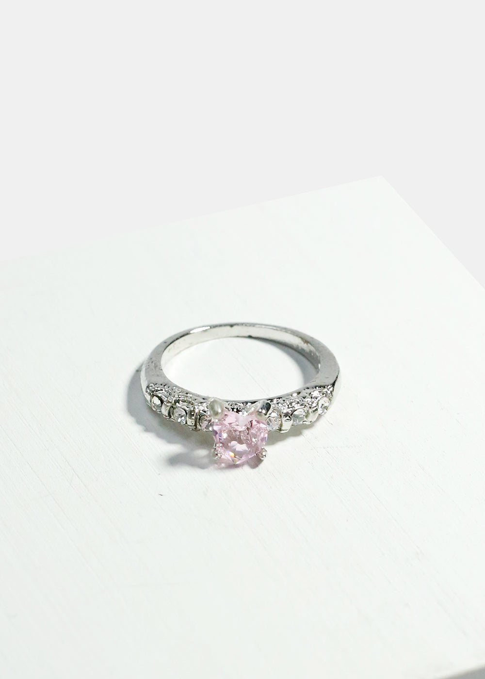 Heart Rhinestone Ring