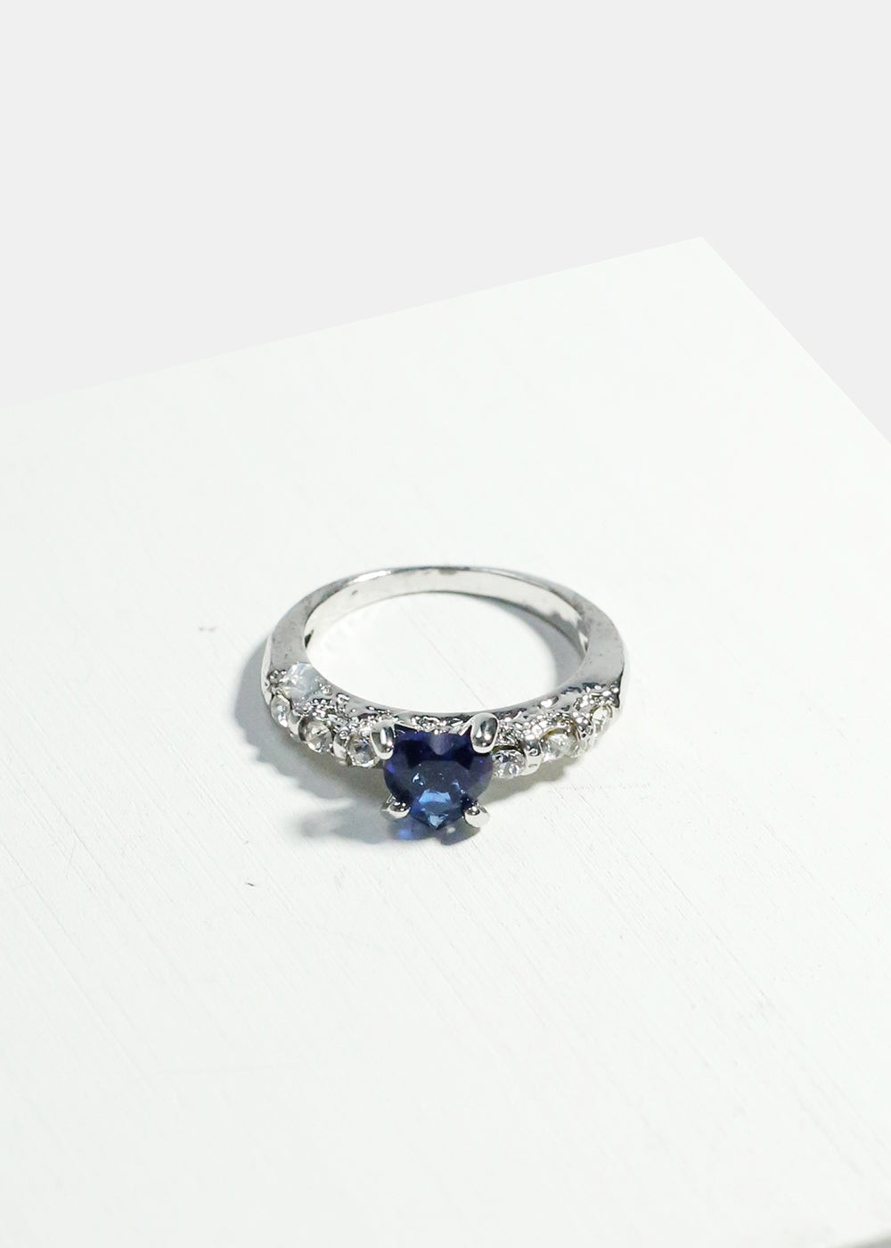 Heart Rhinestone Ring