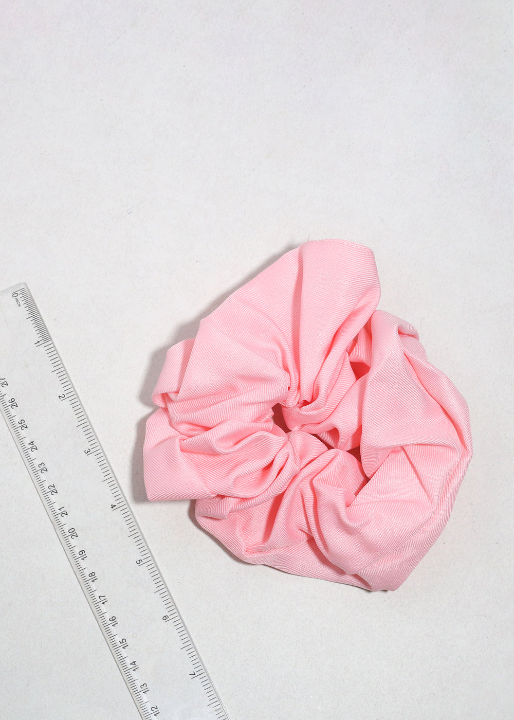 Blush Cloud Oversized Scrunchie