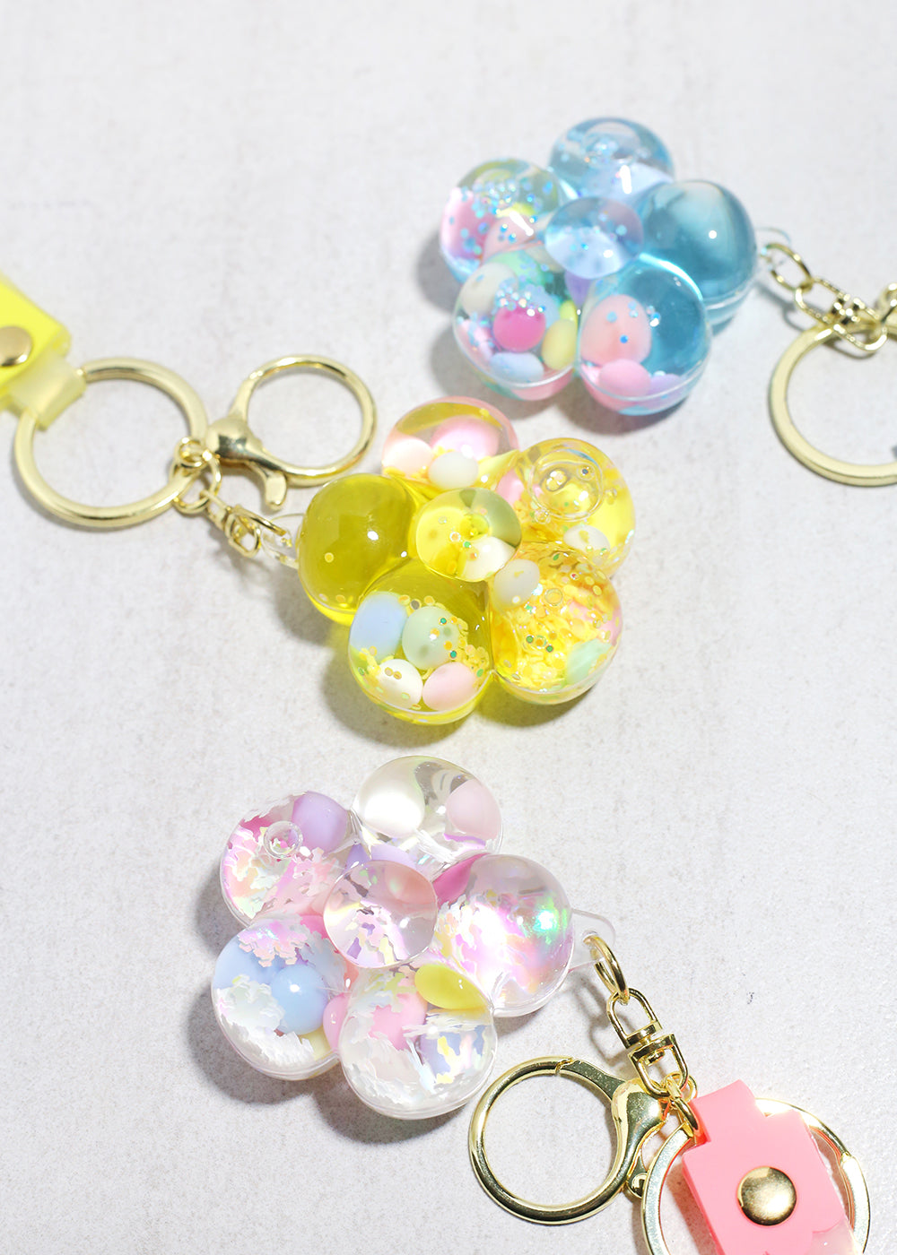 Bubble Bloom Bag Charm Keychain