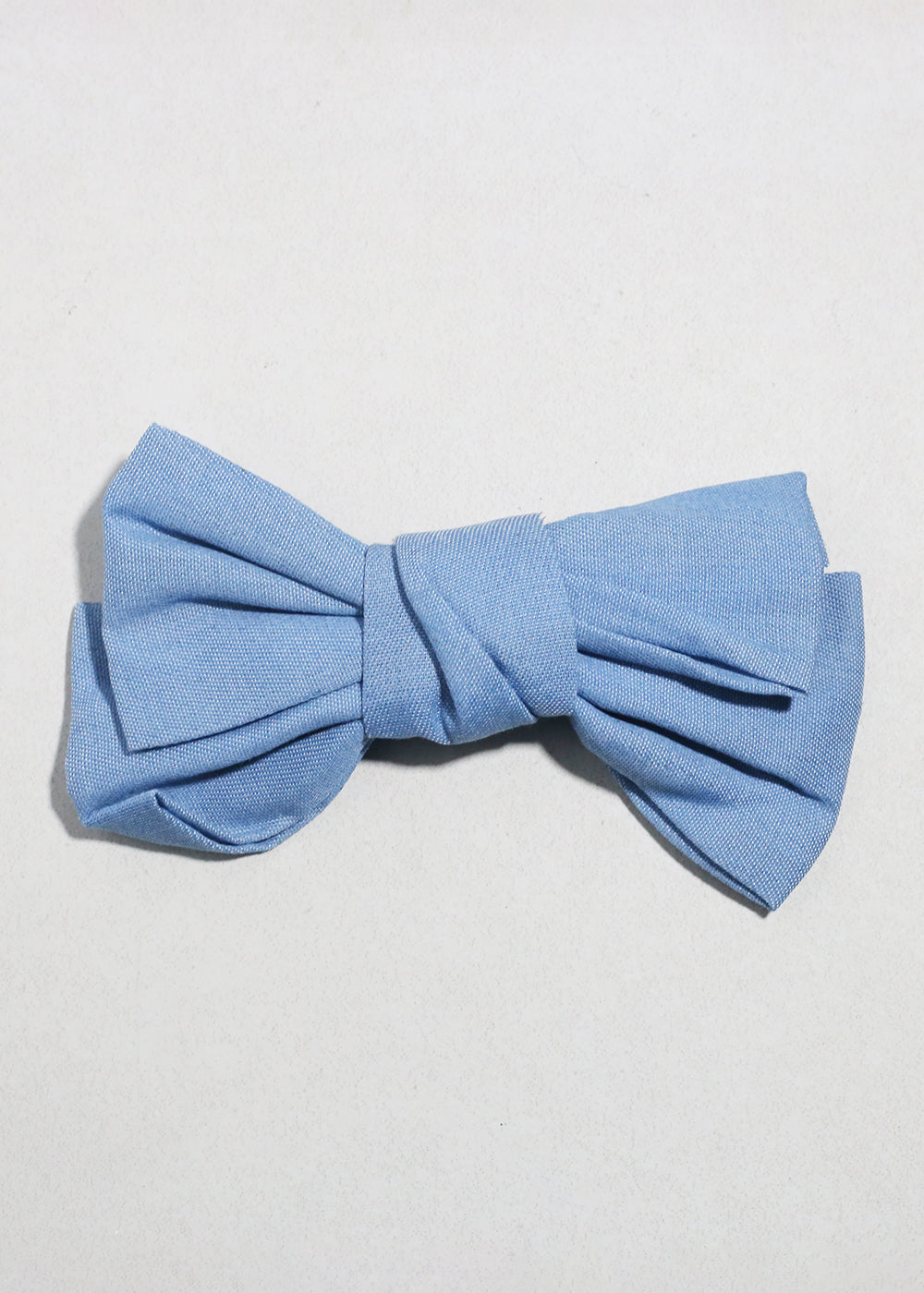 The Denim Bow Clip